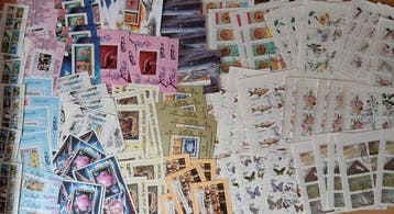 Wereld 1950/2010 - Lote XXL - Collectie in 2 ordners, kleine, Gestempeld