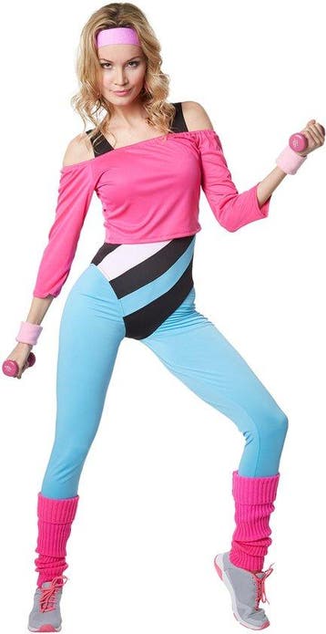 2dekans | dressforfun - Aerobicster XL - verkleedkleding, Ophalen of Verzenden, Nieuw