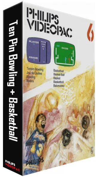 Videopac 6: Bowling + Basketball, Verzenden