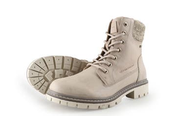 Tom Tailor Veterboots in maat 39 Beige, Kleding | Dames, Verzenden, Beige, Overige typen, Tom Tailor