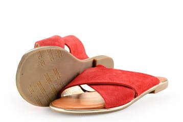 Hampton Bays Slippers in maat 36 Rood, Verzenden, Slippers