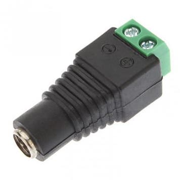 LED DC 5,5mm 2,1mm laagspanningsconnector type vrouwtje, Verzenden, Nieuw