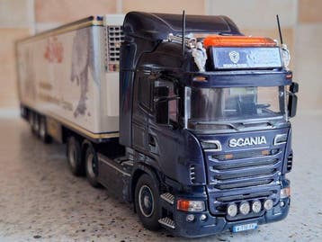 Tekno 1:50 - Camion miniature - SCANIA R500 - tracteur avec