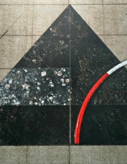 Onbekende kunstenaar - Mastaba, Antiquités & Art, Antiquités | Autres Antiquités