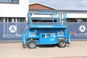 Veiling: Schaarlift Genie GS-4069 Diesel 14.12m 2012, Ophalen