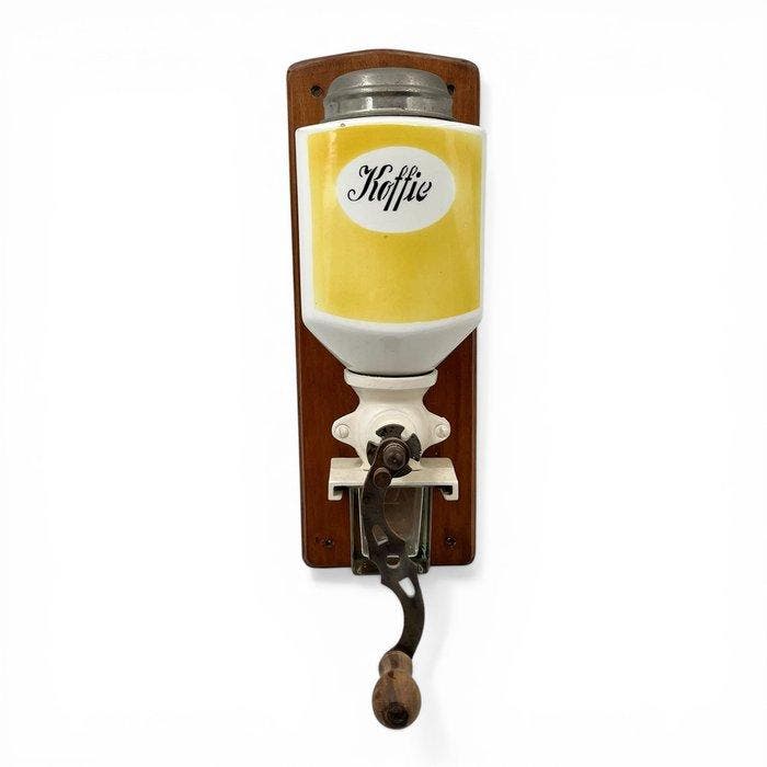 Primax - Koffiemolen - Hout, Metaal, Aardewerk, Glas - Wand, Antiek en Kunst, Antiek | Keukengerei