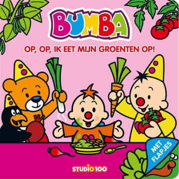 Op, op, ik eet mijn groenten op / Bumba kartonboekje met, Verzenden, Zo goed als nieuw