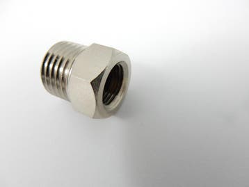 Airbrush koppeling: binnendraad G1/8 - buitendraad G1/4, Nieuw