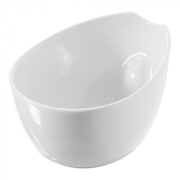 Serveerschaal | Porselein | Wit | 8cl | Per Stuk |, Verzenden, Nieuw in verpakking