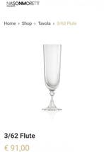 Nason Moretti - Drinkservies (8) - Gotische Clear - Kristal