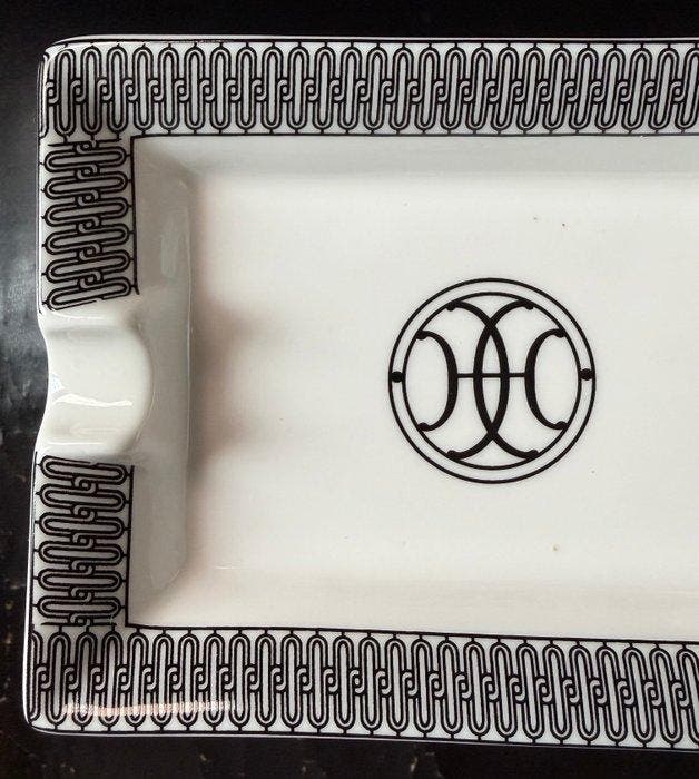 Zonder minimumprijs - Asbak - vintage porseleinen asbak, Verzamelen, Rookartikelen, Aanstekers en Luciferdoosjes