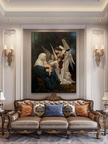Millionarte (XX) - The Song of Heaven 200x150cm