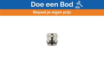 Bieden: Harting PG16 Metal Cable Gland IP68 - 9mm-13mm Corr, Ophalen of Verzenden, Nieuw