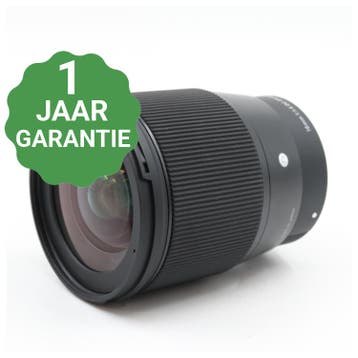 Sigma 16mm f/1.4 DC DN Contemporary Sony E | Tweedehands, Verzenden