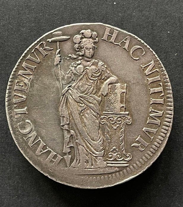 Nederland, Holland 3 Gulden 1681, Postzegels en Munten, Munten | Nederland