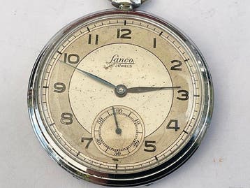 Lanco Swiss Made 15J Metallo 1930 . - 1900-1949, Nieuw