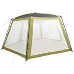 vidaXL Zwembadtent 660x580x250 cm stof groen, Tuin en Terras, Verzenden, Nieuw