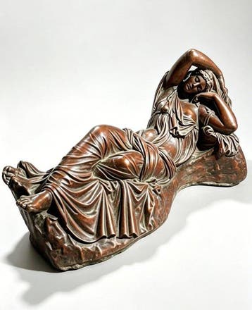 Figuur - Sleeping Ariadne - Brons