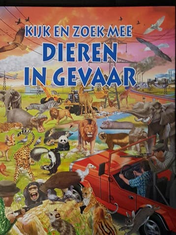 Kijk en zoek mee: Dieren in gevaar 9789086681976, Verzenden, Anja De Lombaert