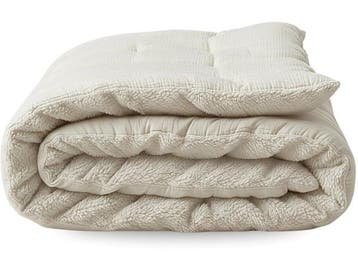 Veiling - Teddy Katoen Dekbed zonder overtrek beige 140x200c