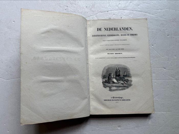 Henry Brown - De Nederlanden. - 1841, Antiek en Kunst, Antiek | Boeken en Manuscripten