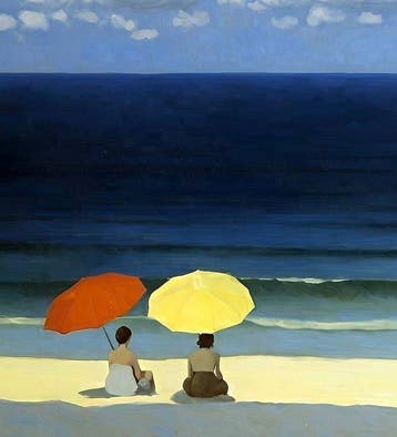 Le Yack - Two Umbrellas
