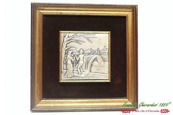 Wanddecoratie (2) - Quadri a bassorilievo in argento 925 e