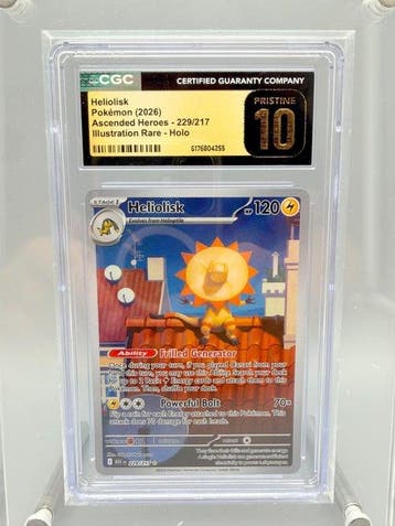 Pokémon Graded card - Pokémon - Heliolisk - Ascended Heroes