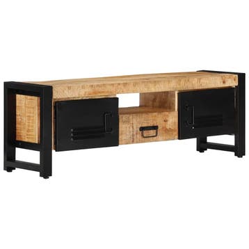 vidaXL Tv-meubel 120x30x40 cm massief mangohout, Huis en Inrichting, Kasten |Televisiemeubels, Verzenden, Nieuw