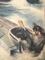 Italie - Carte postale militaire de propagande de la Décima, Gelopen