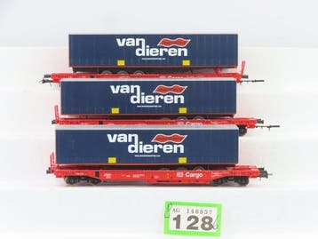 Roco H0 - 66614 - Modeltrein goederenwagon (3) - 3, Hobby en Vrije tijd, Nieuw
