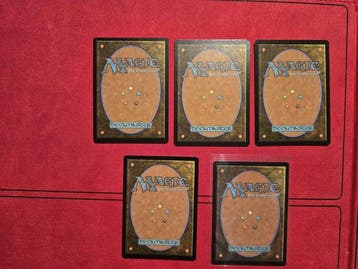 Wizards of The Coast - 5 Card - Magic: The Gathering