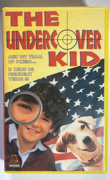 THE UNDERCOVER KID (EX RENTAL) (VHS), Gebruikt