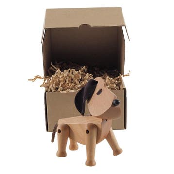 Chiot style  poupée en bois, Verzenden