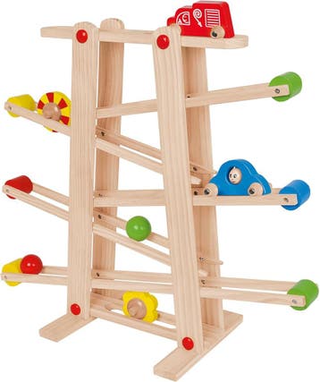 Houten Knikkerbaan 28x18cm | 34% Retour deal! Snel zijn, Kinderen en Baby's, Speelgoed | Educatief en Creatief, Verzenden, Zo goed als nieuw