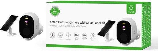 2dekans | Smart Outdoor Draadloze Beveiligingscamera set, Audio, Tv en Foto, Videobewaking, Ophalen of Verzenden