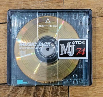 TDK 50x - MiniDisc TDK Music Jack 74min MiniDisc Aantal, TV, Hi-fi & Vidéo