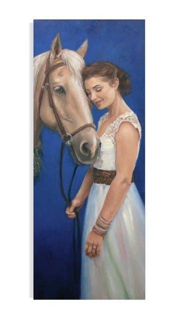 Renata Masyk - Woman with a horse
