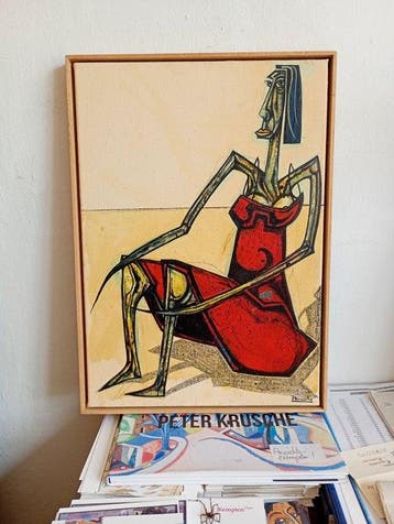 Peter Krusche - Das rote Kleid- klein.