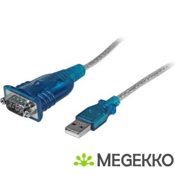 StarTech.com 1-poorts USB-naar-RS232 DB9 serile adapterkabel, Verzenden, Nieuw