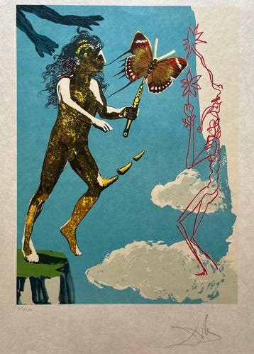 Salvador Dali (1904-1989) - Release of the Psychic Spirit