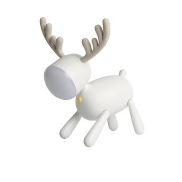 Hert Nachtlampje Dimbaar Wit Kinder Eland Lamp Nachtlamp Lee, Verzamelen, Verzenden, Nieuw