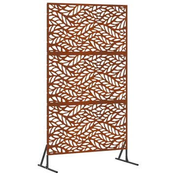 Staal Scherm: Tweede kansje. OP = OP voor je terras!, Staal, Verzenden, Minder dan 100 cm, Zo goed als nieuw