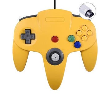 Nieuwe Nintendo 64 Controller Yellow, Verzenden