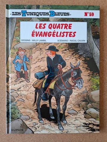 Les Tuniques Bleues T59 - Les Quatre évangélistes + dédicace