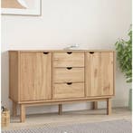 vidaXL Dressoir OTTA 113,5x43x73 cm massief grenenhout, Verzenden, Nieuw