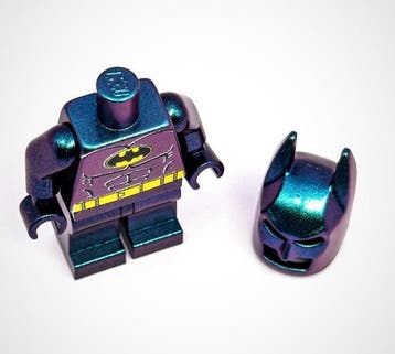 Lego Minifiguur - DC Comics - Lego Chrome Iridescent Batman, Enfants & Bébés