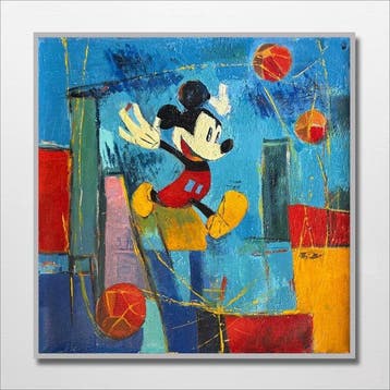 Nguyn V.L - The Mickey Legacy (5) 80 80 cm - No Reserve