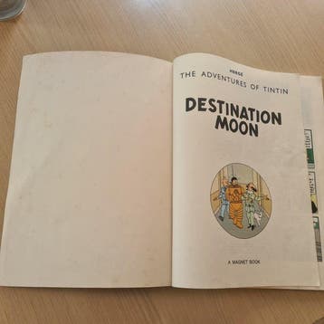 Tintin - Tintins Moon Adventure - 1 Comic - Herdruk -, Boeken, Stripverhalen, Nieuw