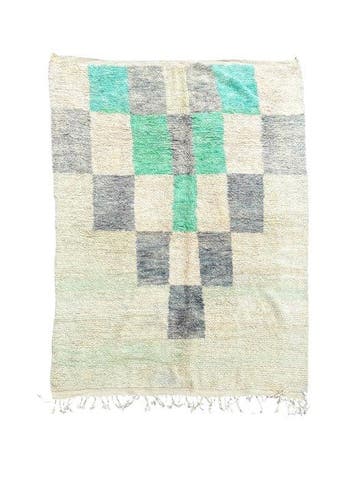 Moderne Marokkaanse abstracte wol-tapijt - Vloerkleed - 300, Nieuw